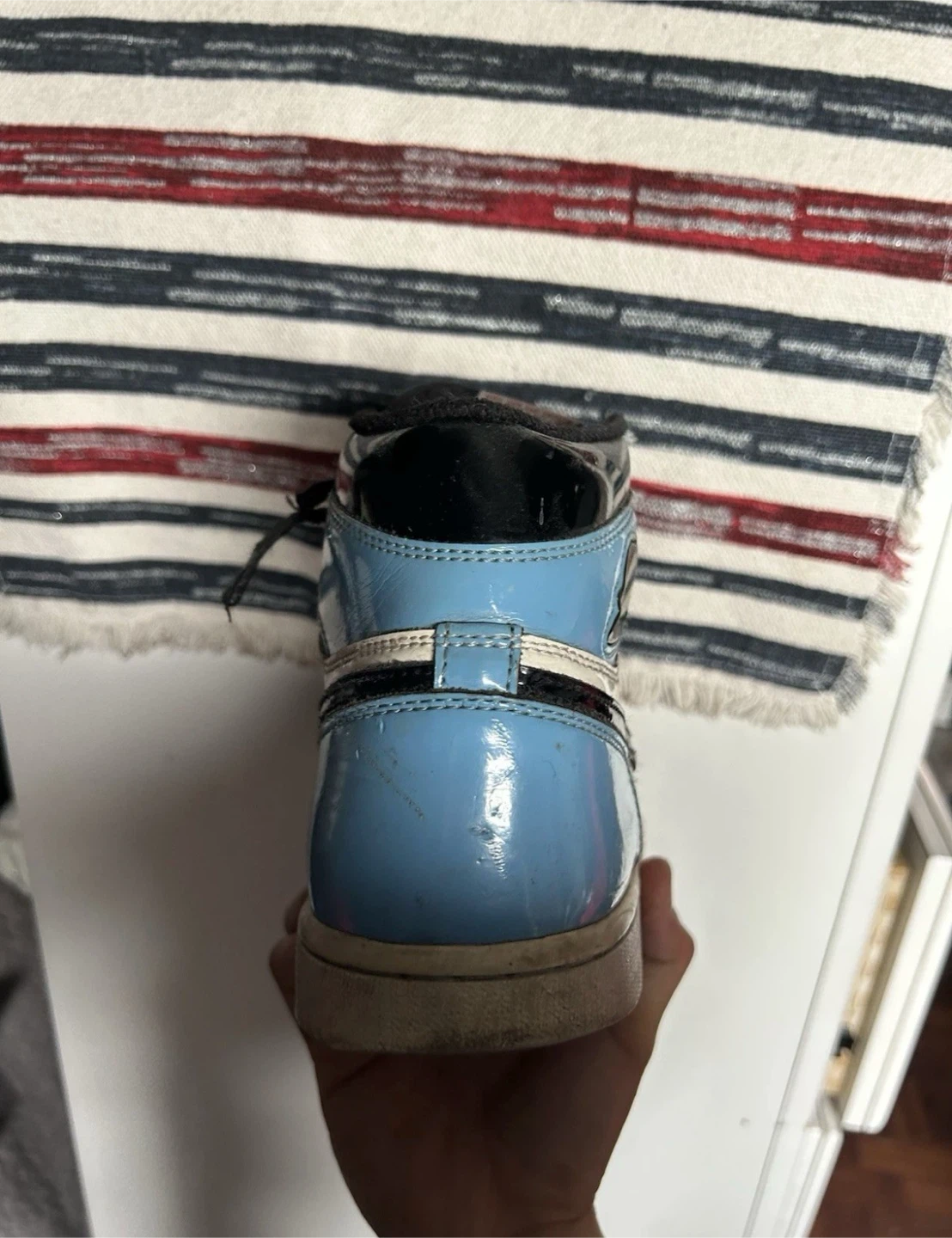 Nike Air Jordan 1 Retro High Patent Leather - photo 4