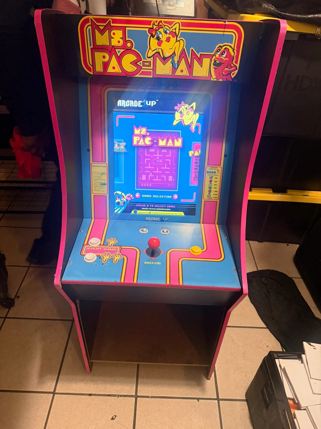 Arcade1Up Ms. Pac-Man Arcade Cabinet