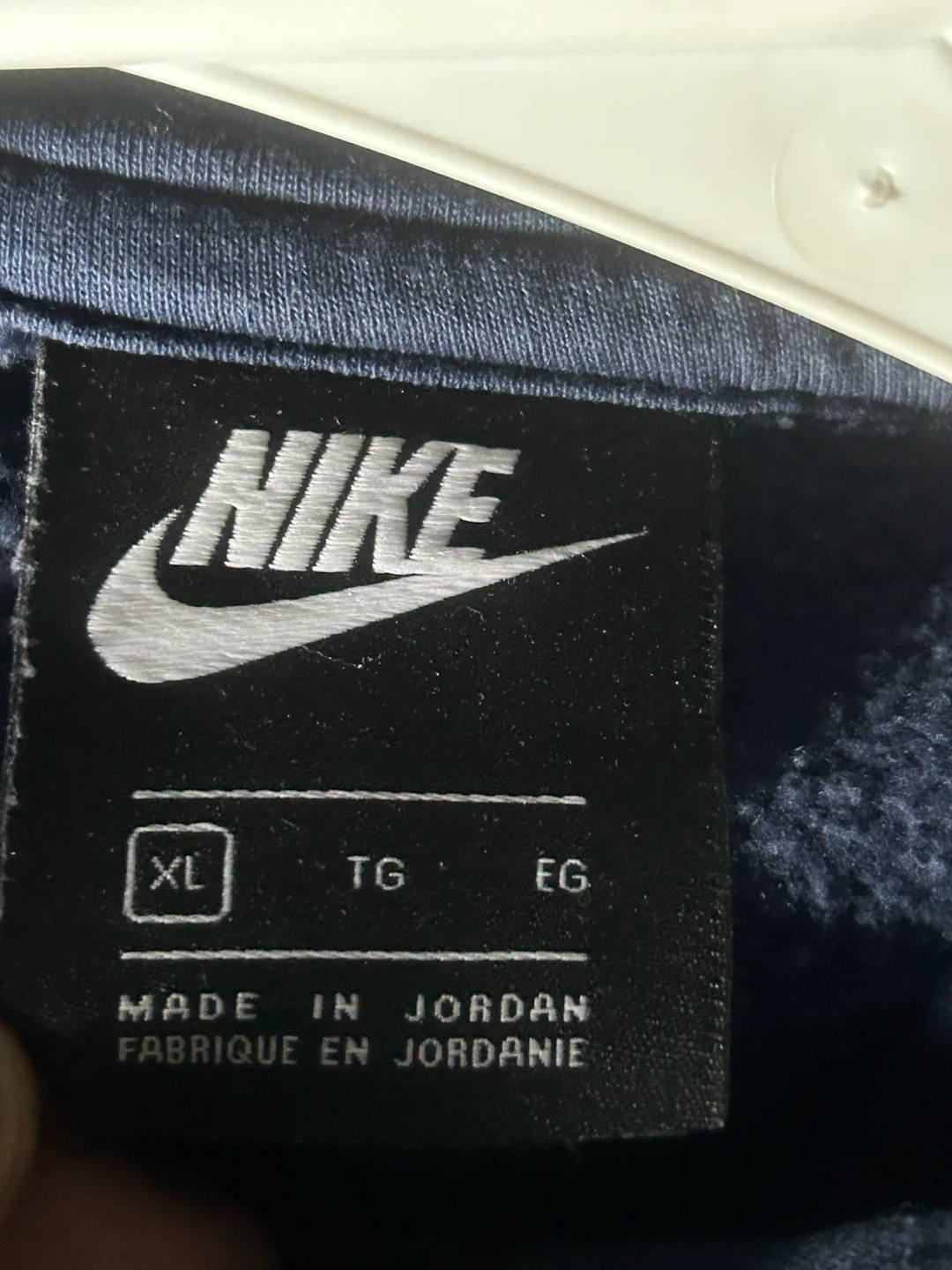 Nike Zip-Up Hoodie Navy Blue - photo 2