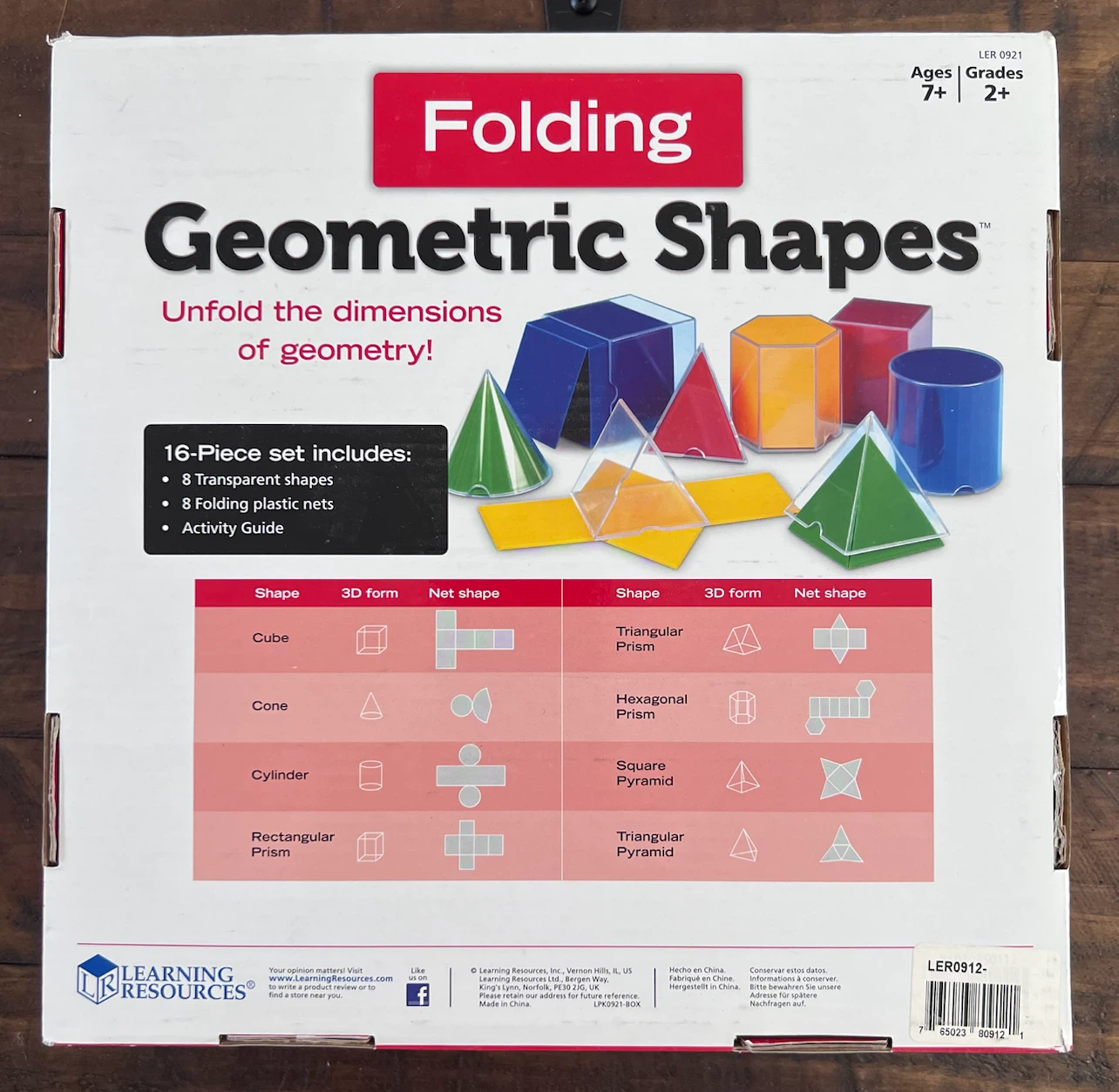 Learning Resources Folding Geometric Shapes for kids 7+ - photo 2