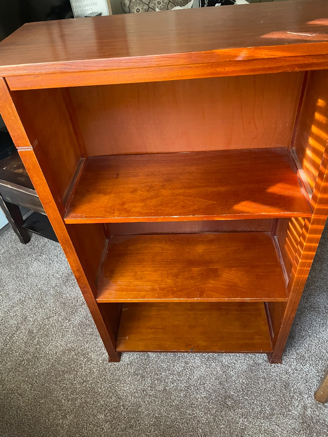 Small Wooden Bookshelf