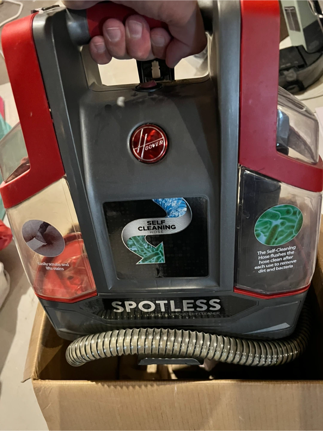 Hoover Spotless Portable Carpet & Upholstery Cleaner - photo 2