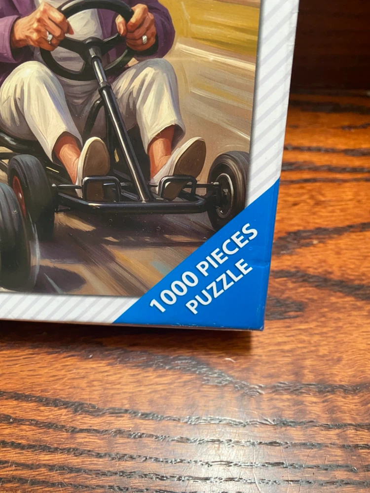 Tdepy 1000-Piece Senior Kart Racers Jigsaw Puzzle - photo 3