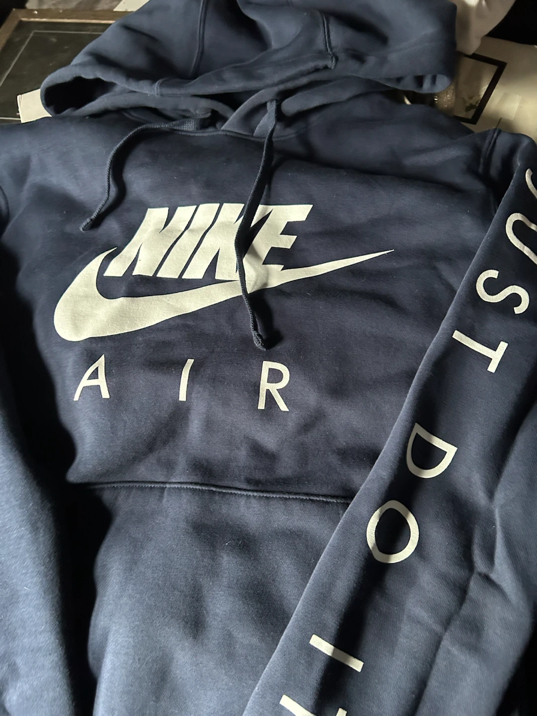Nike Air Just Do It Hoodie Navy - photo 2