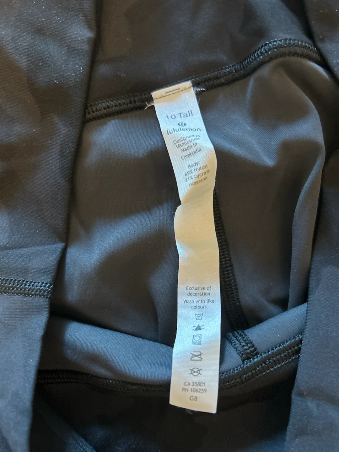 Lululemon Camo Leggings Size 10 Tall - photo 4