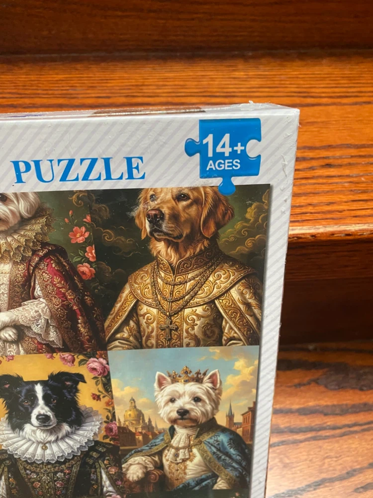 Tdepy 1000-Piece Royal Outfit For Dogs Jigsaw Puzzle - photo 5