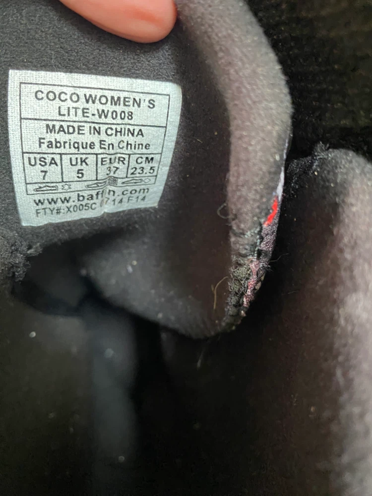 Baffin Coco Women's Winter Boots Size 7 - photo 4