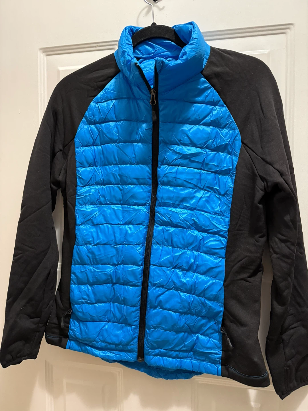 32 degrees heat  Blue and Black Hybrid Jacket
