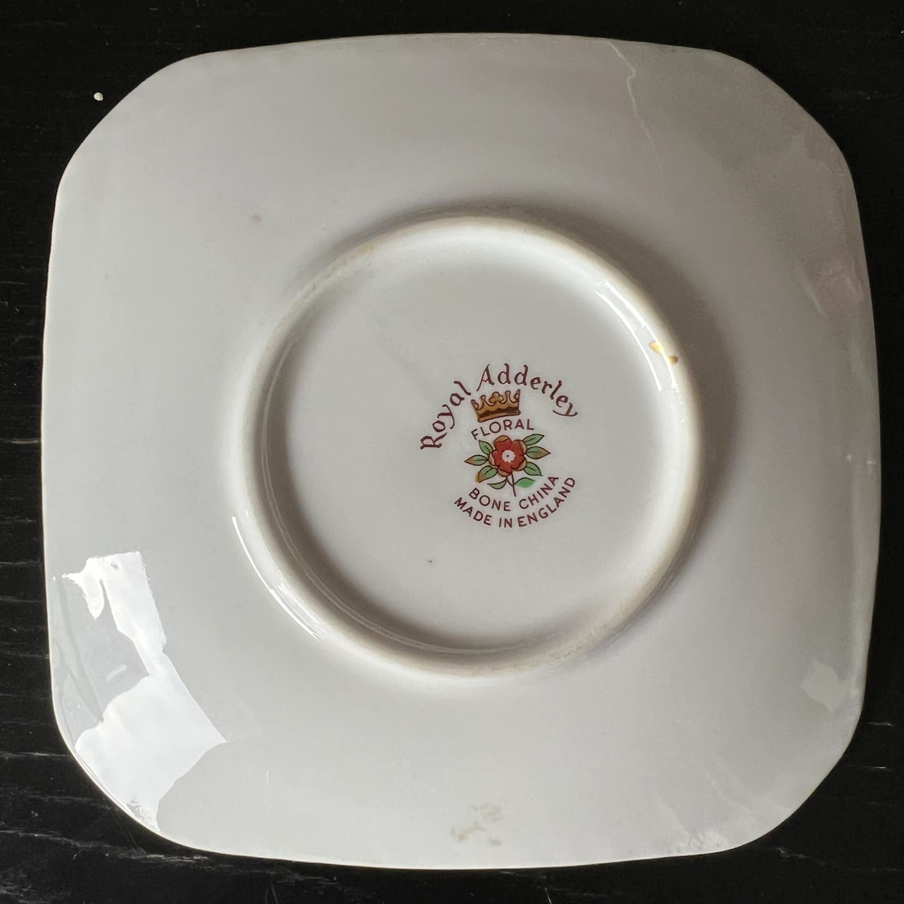Royal Adderley Floral Bone China Saucer - photo 2