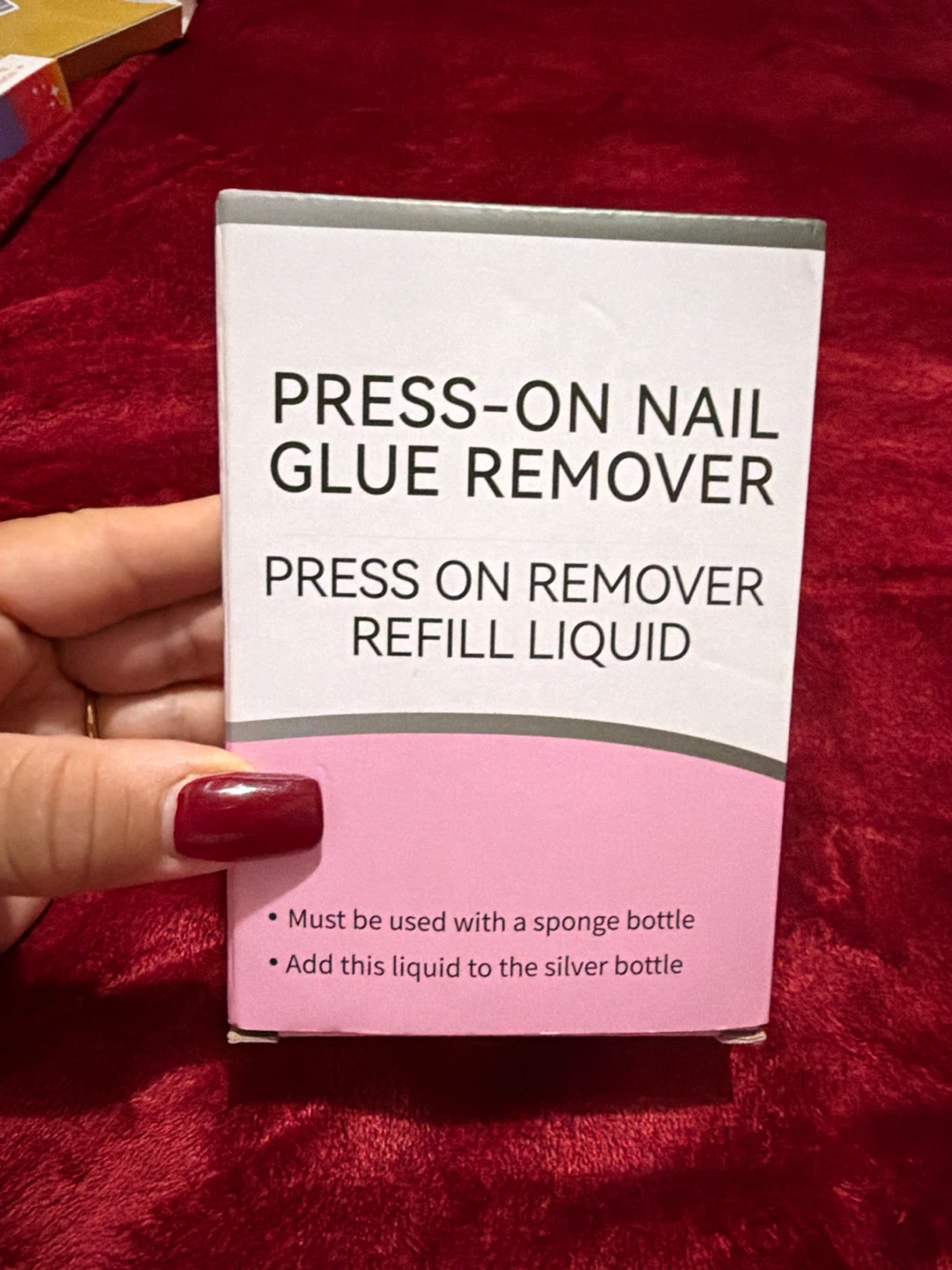 Press-on Nail Glue Remover Refill Liquid