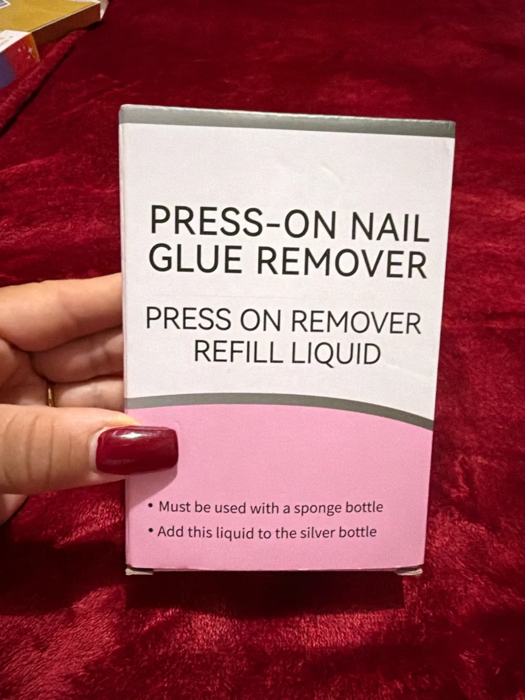 Press-on Nail Glue Remover Refill Liquid