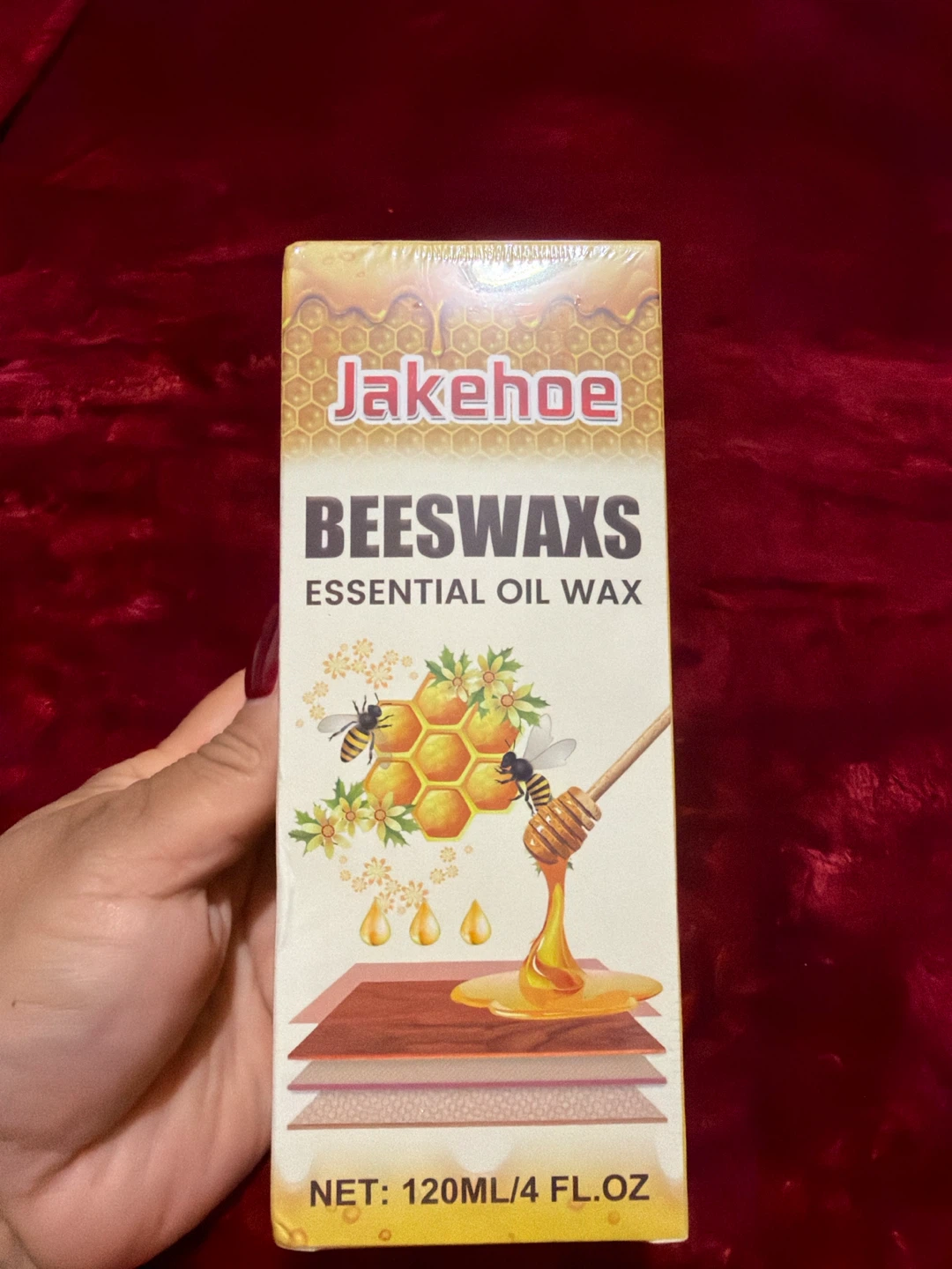 Jakehoe Beeswax Essential Oil Wood Wax