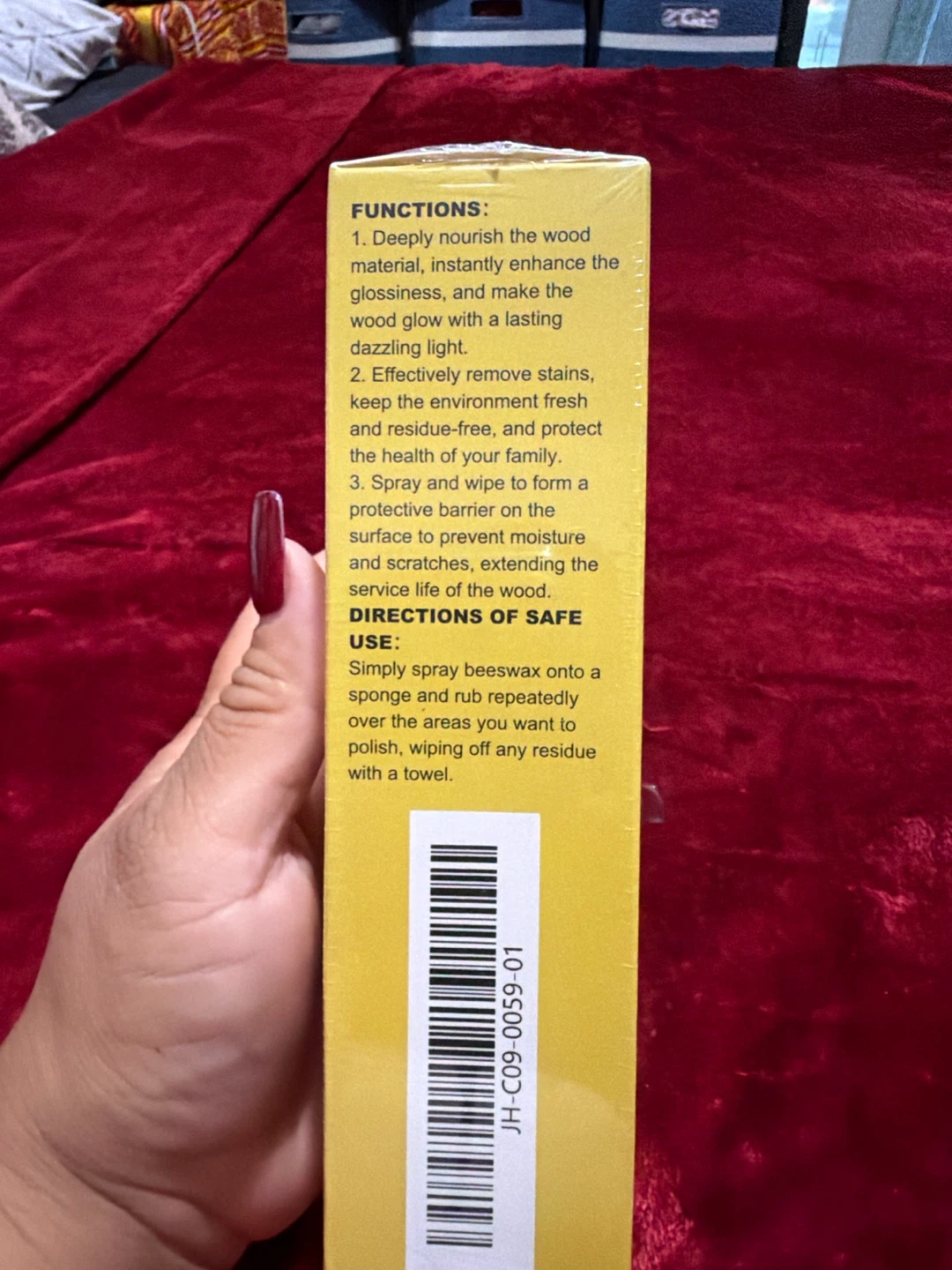 Jakehoe Beeswax Essential Oil Wood Wax - photo 2