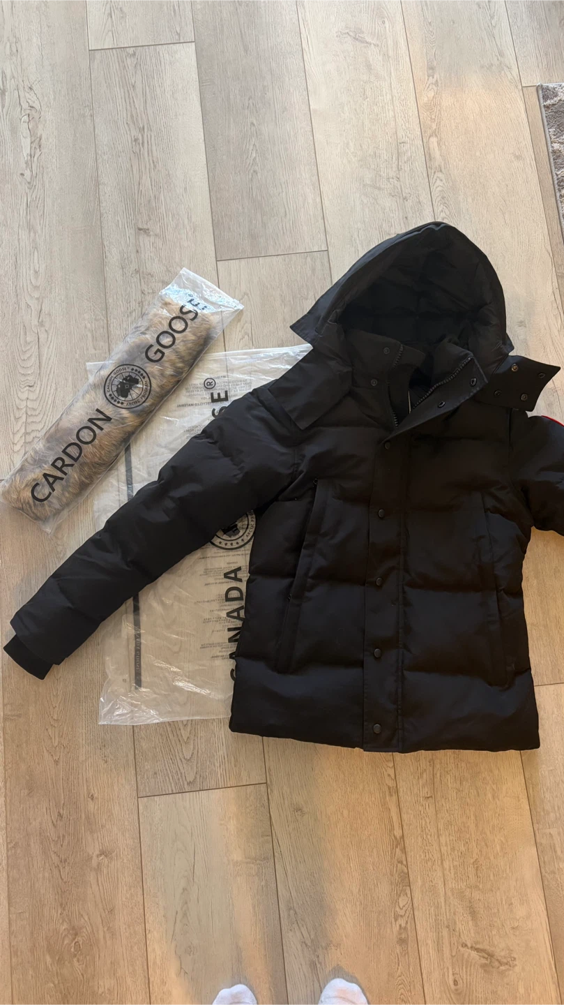 Canada Goose Black Down Jacket