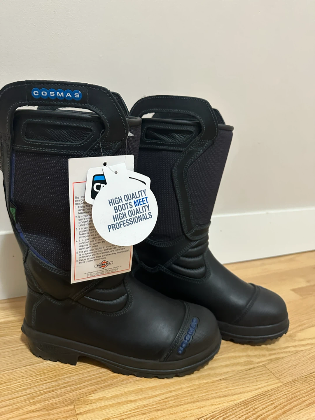 Cosmas Vulcan Structural Firefighting Boots - photo 3
