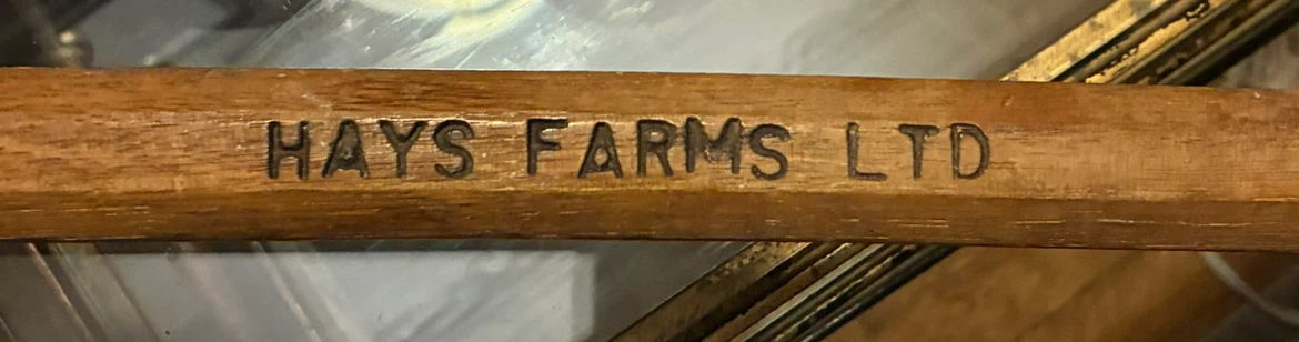 Cattle Cane Hays Farms Ltd vintage Oakville Ontario History - photo 2