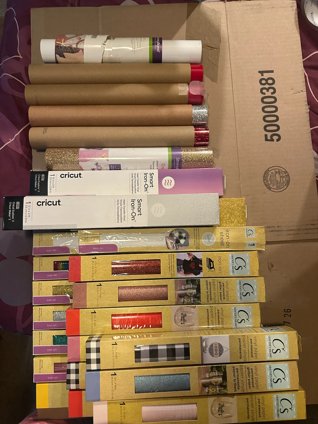 Cricut and Crafter's Square Vinyl Bundle