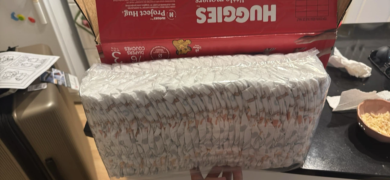 Huggies Little Movers Size 3 Diapers - Half carton - 38 Count - photo 2