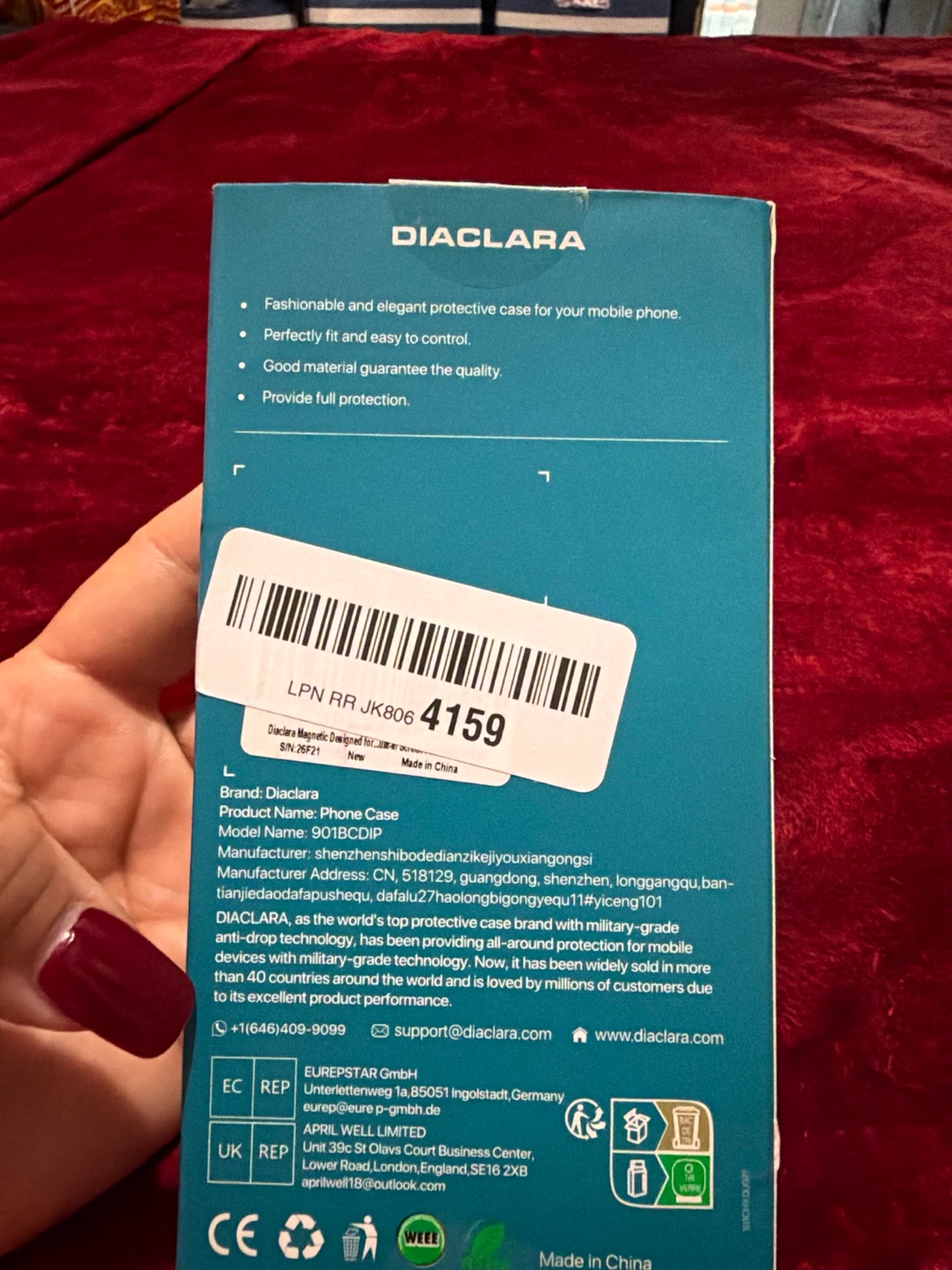Diaclara Magnetic Phone Case - photo 3