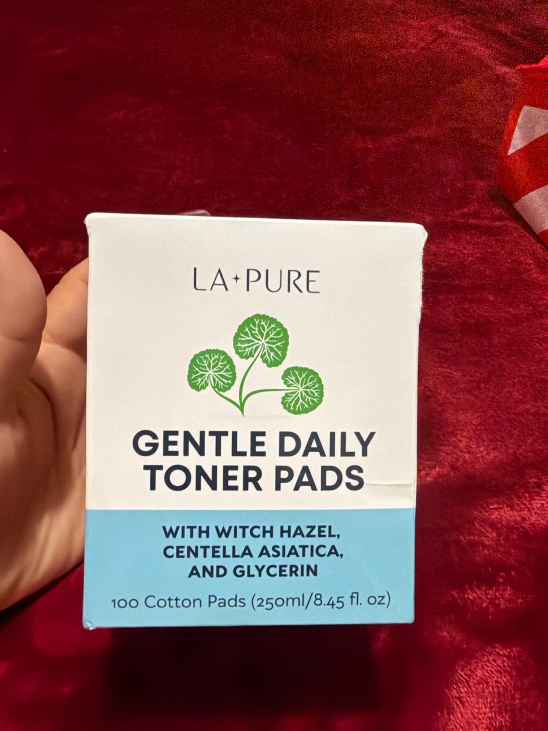 La Pure Gentle Daily Toner Pads 100 Count