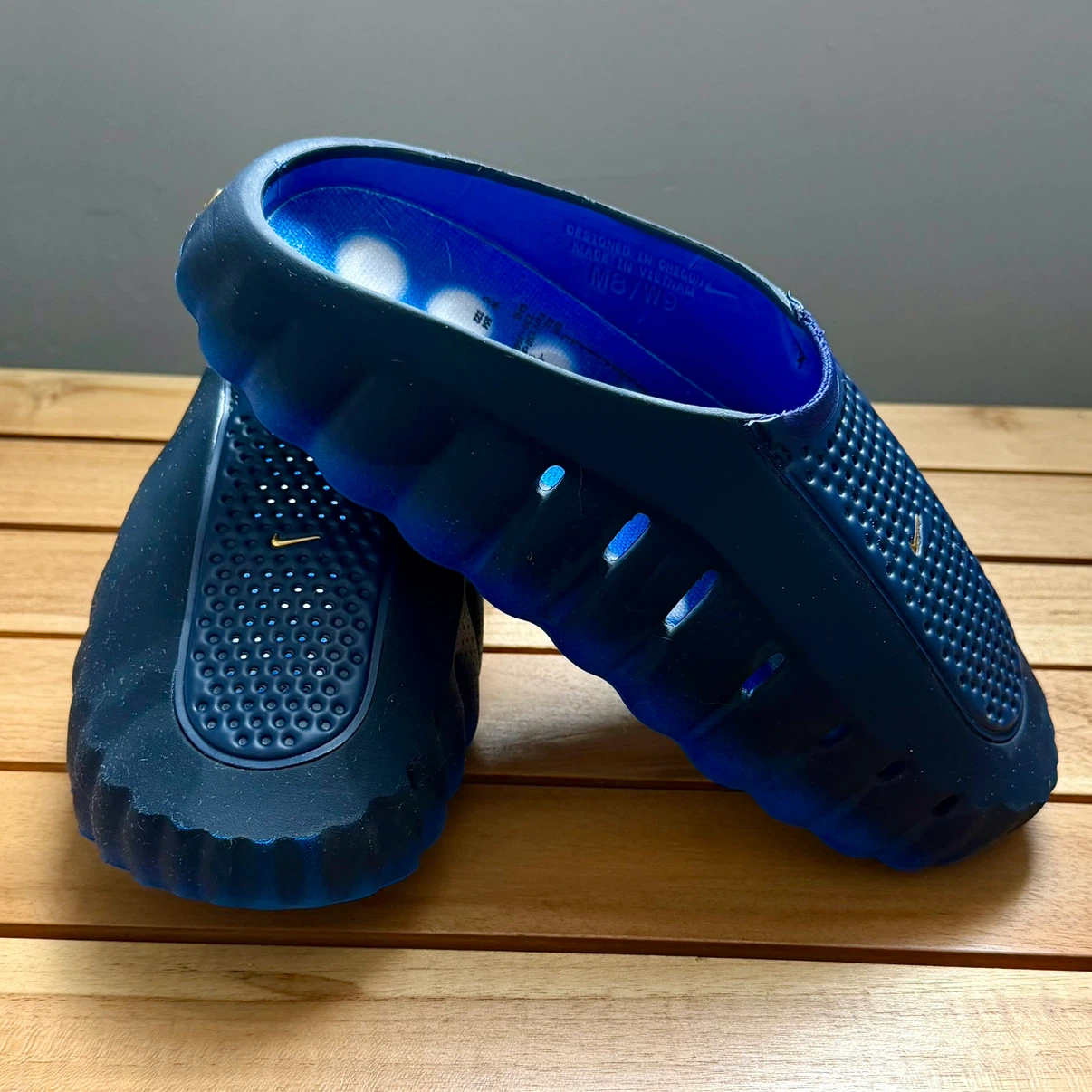 Nike Mind 001 Mules - Black/Blue - Size W9/M8 - photo 2