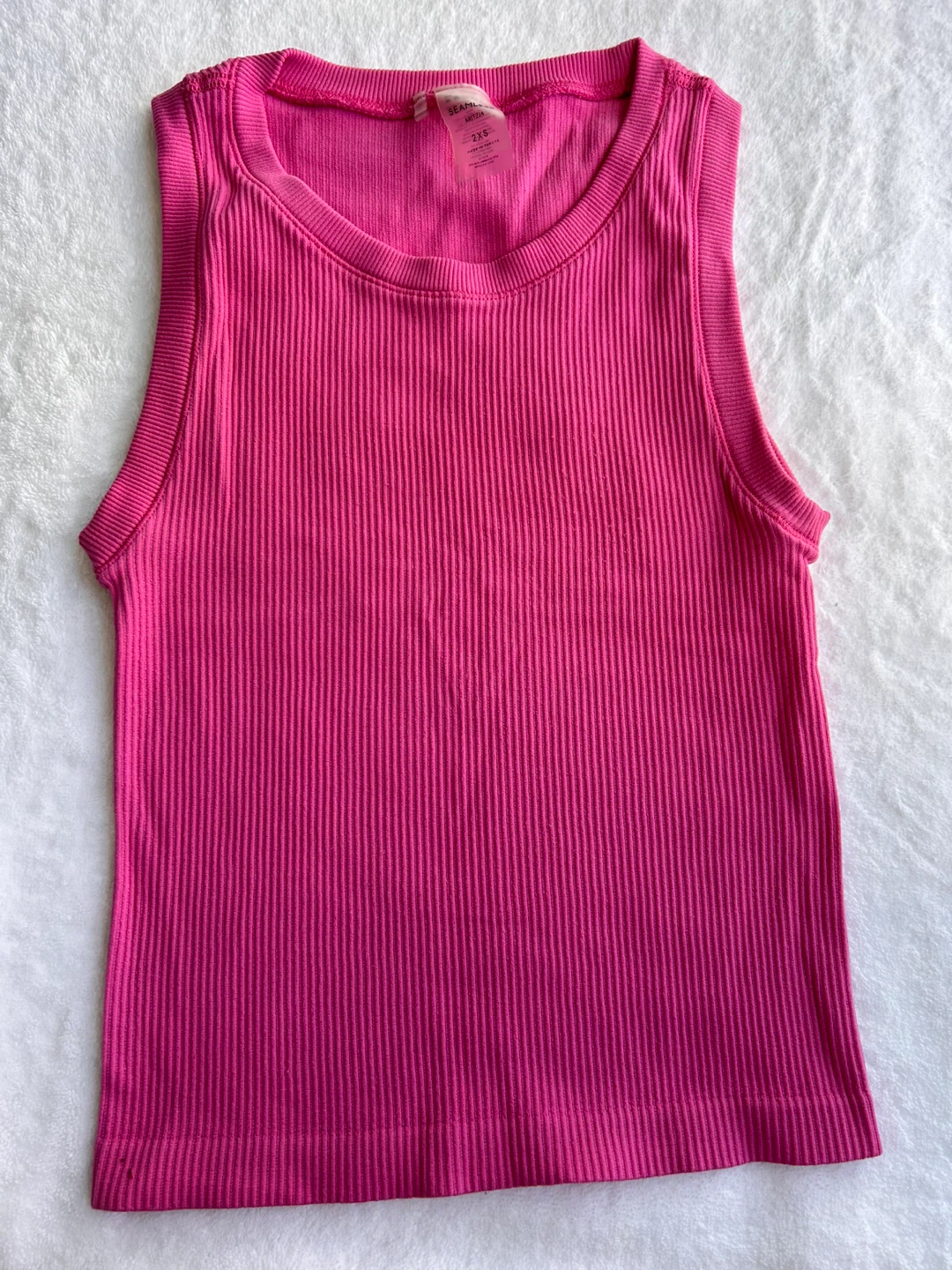 Aritzia Seamless Ribbed Tank Top 2 XS