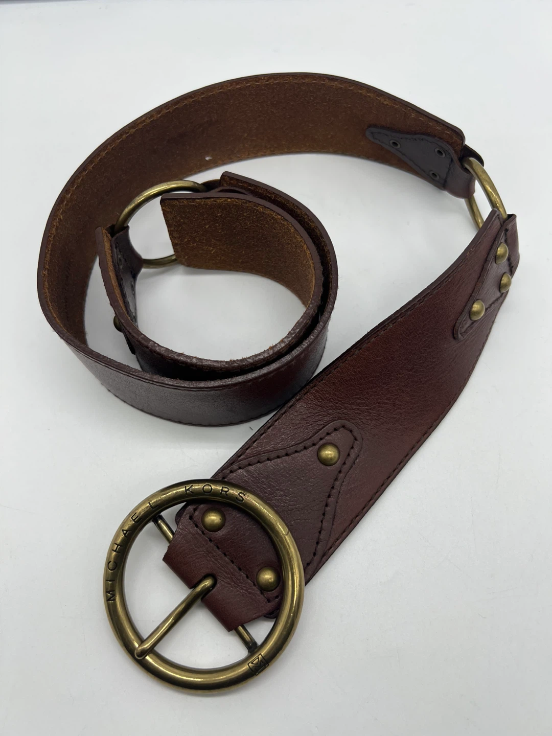 Michael Kors Boho Brown Vintage Belt M