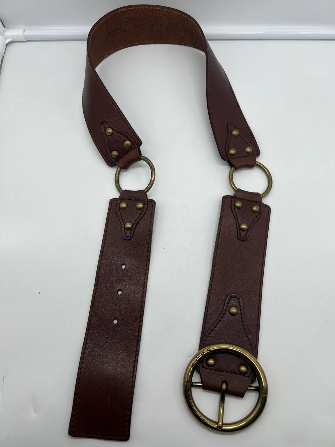 Michael Kors Boho Brown Vintage Belt M - photo 4