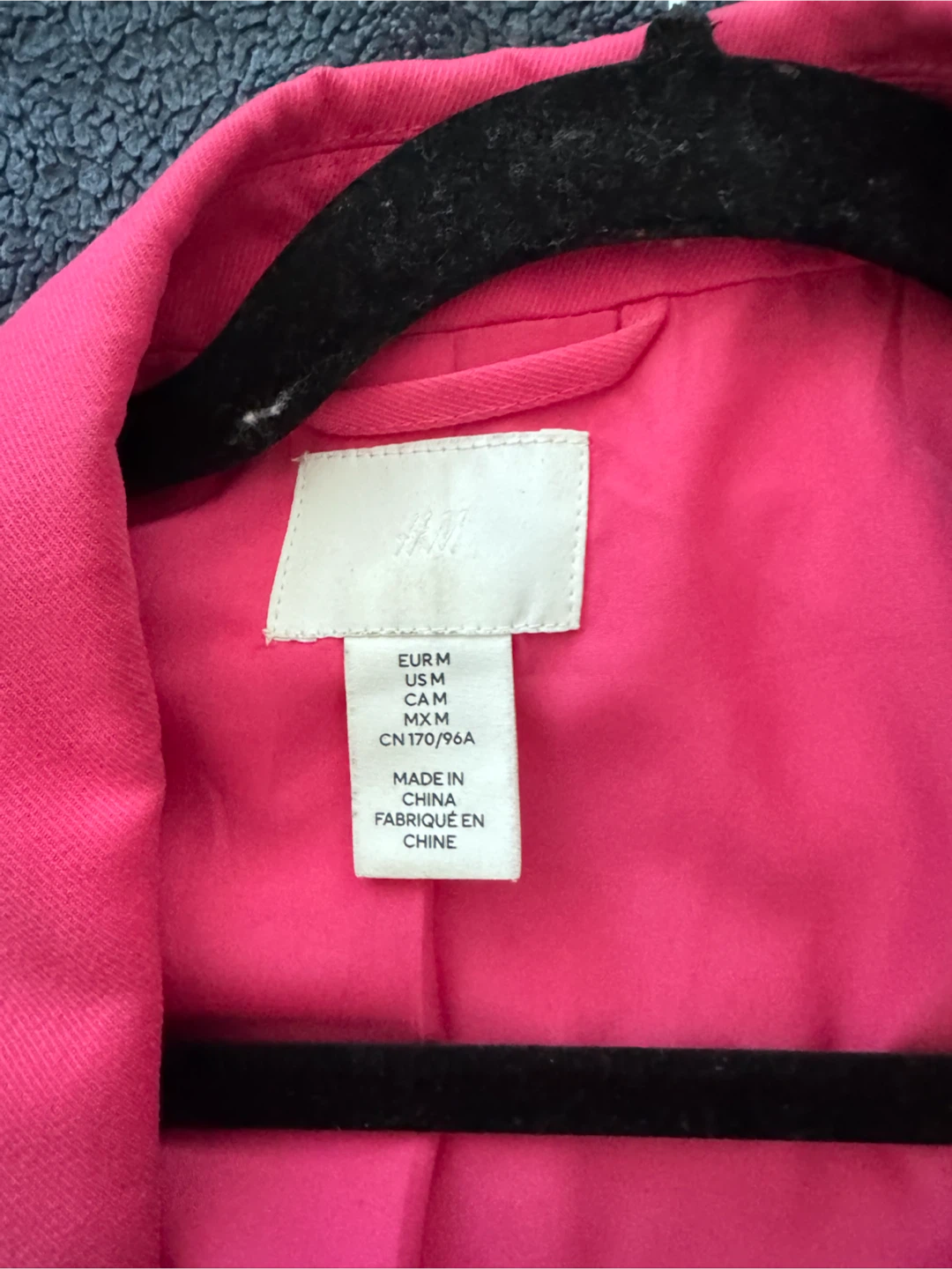 H&M Bright Pink Blazer and Trousers Set - photo 3
