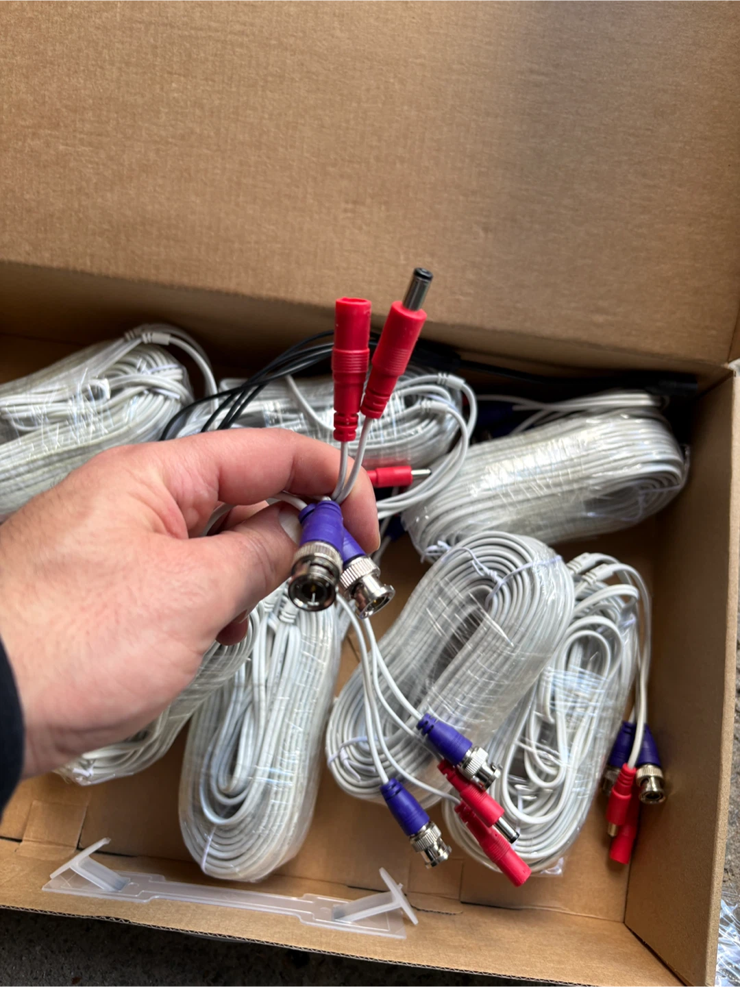 BNC and DC Power Video Security Cables