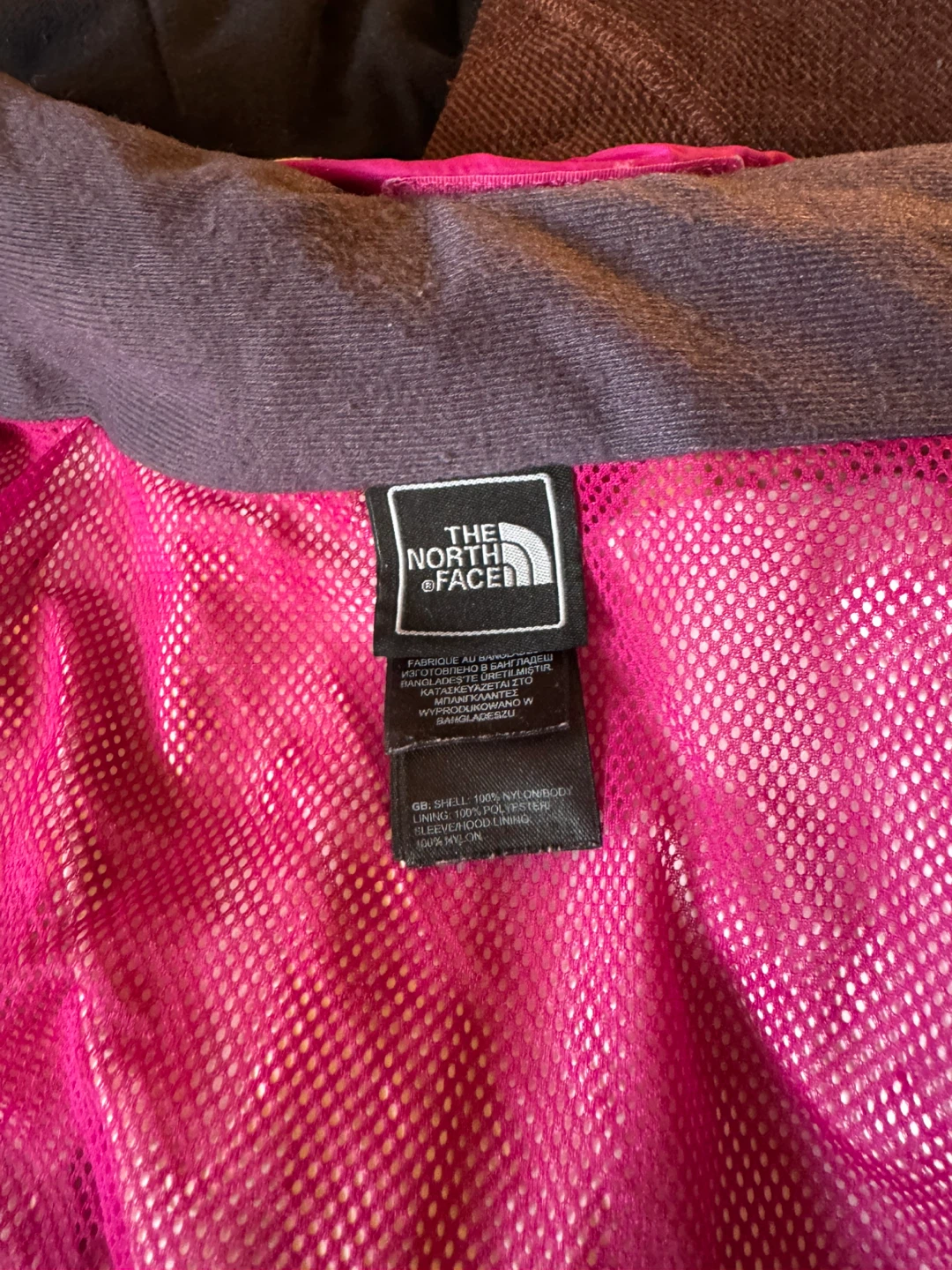 The North Face Women's Pink Rain Jacket