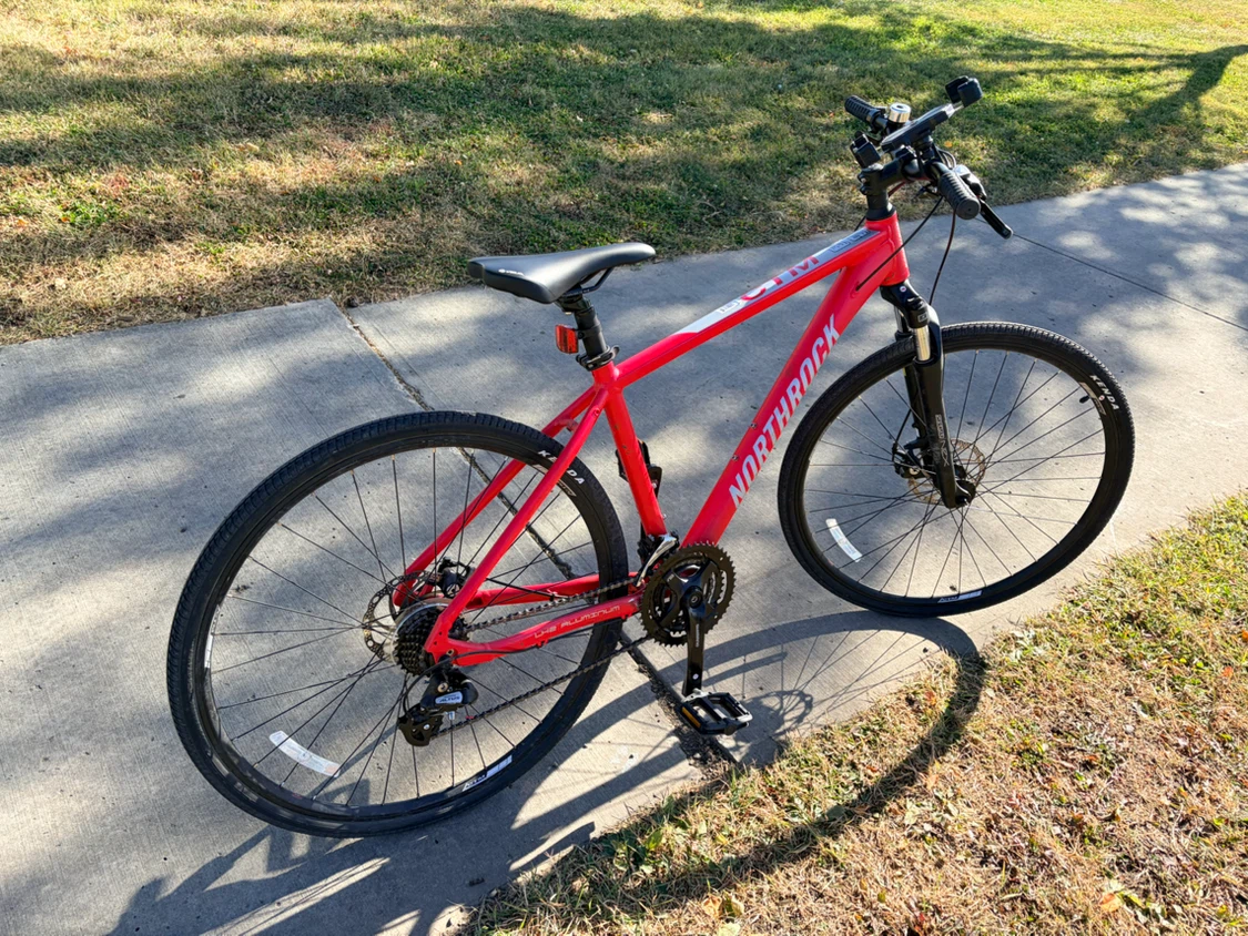 Northrock CTM Red Hybrid Bike