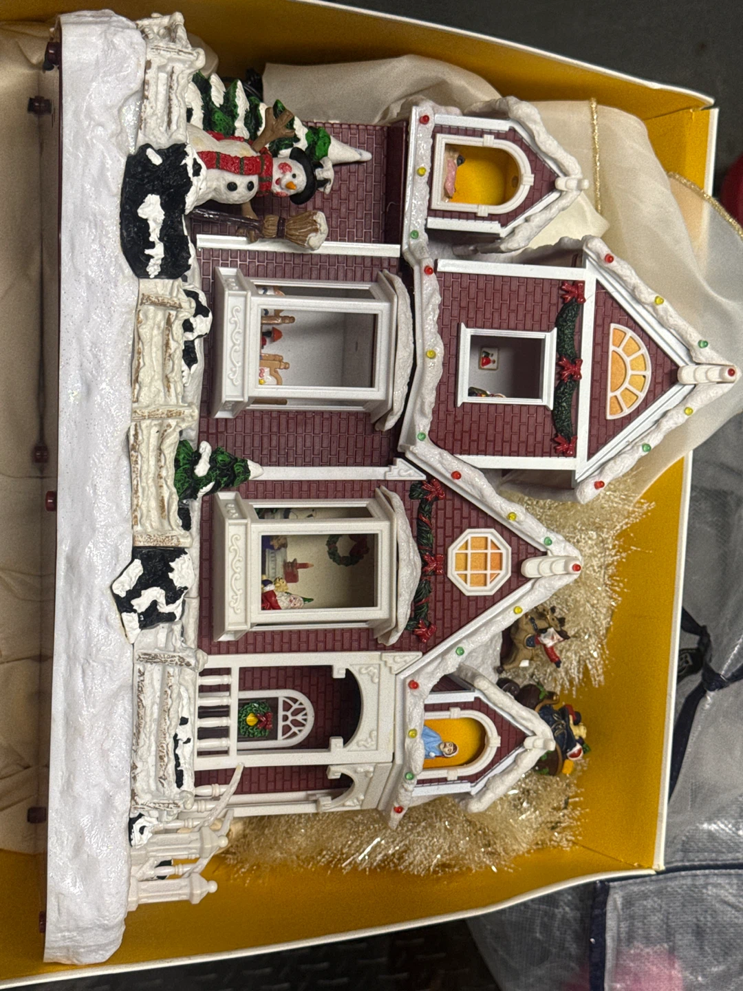 Christmas Holiday Village House Ornament