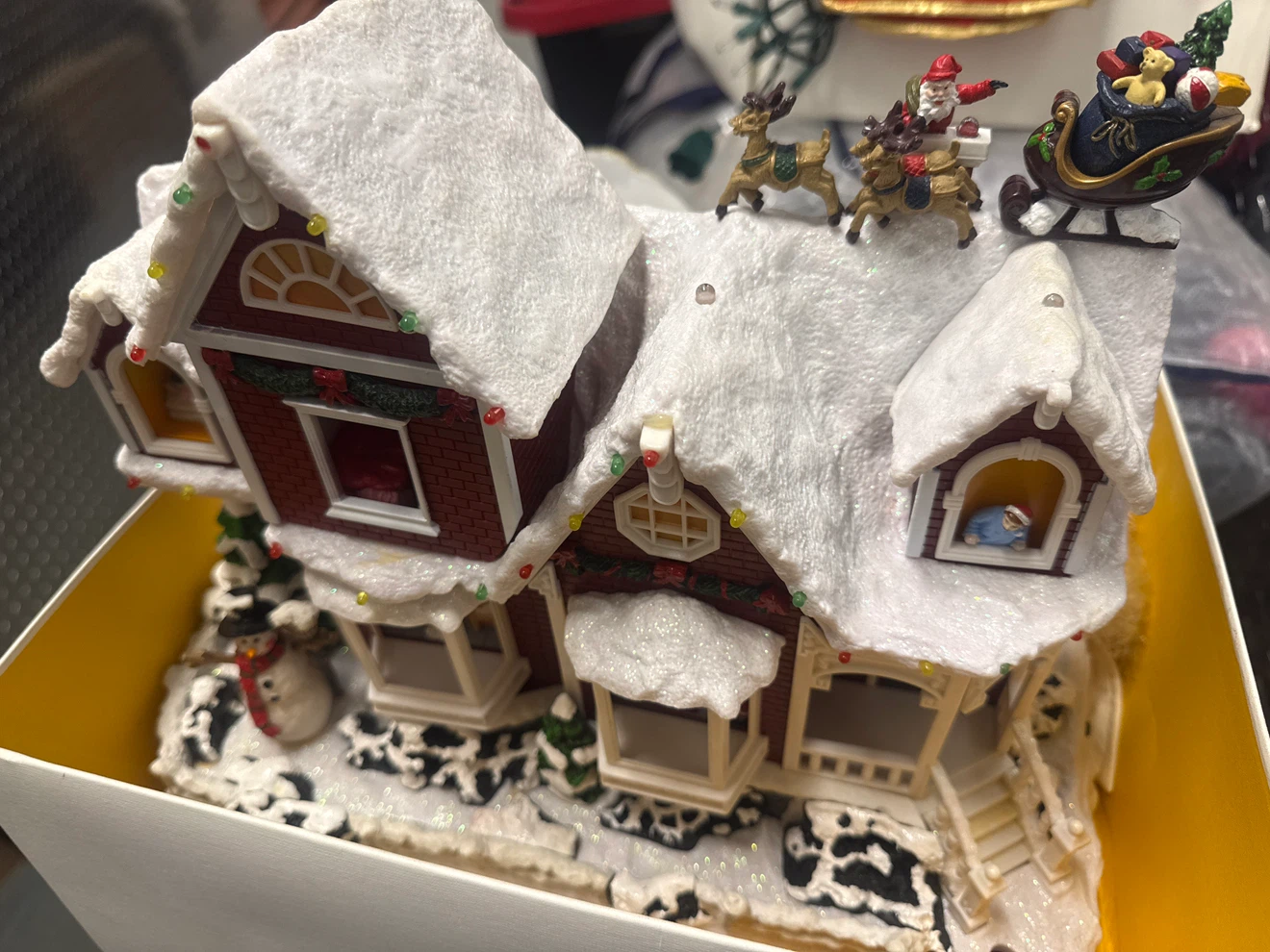 Christmas Holiday Village House Ornament - photo 2