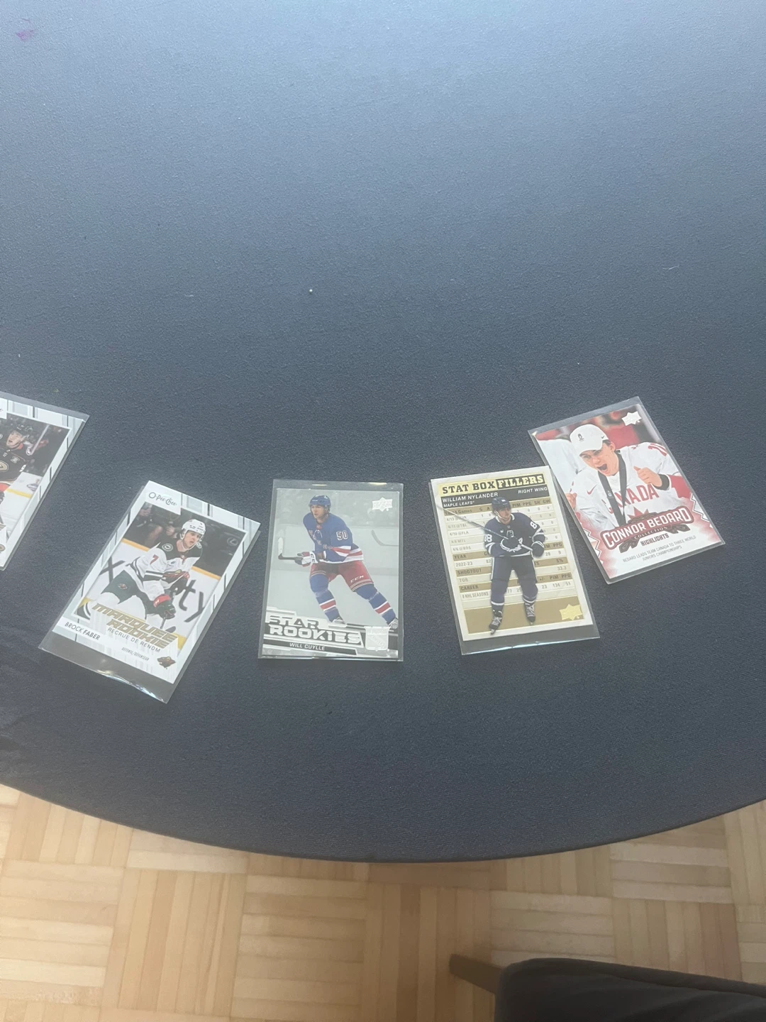 Assorted NHL Hockey Trading Cards Collection