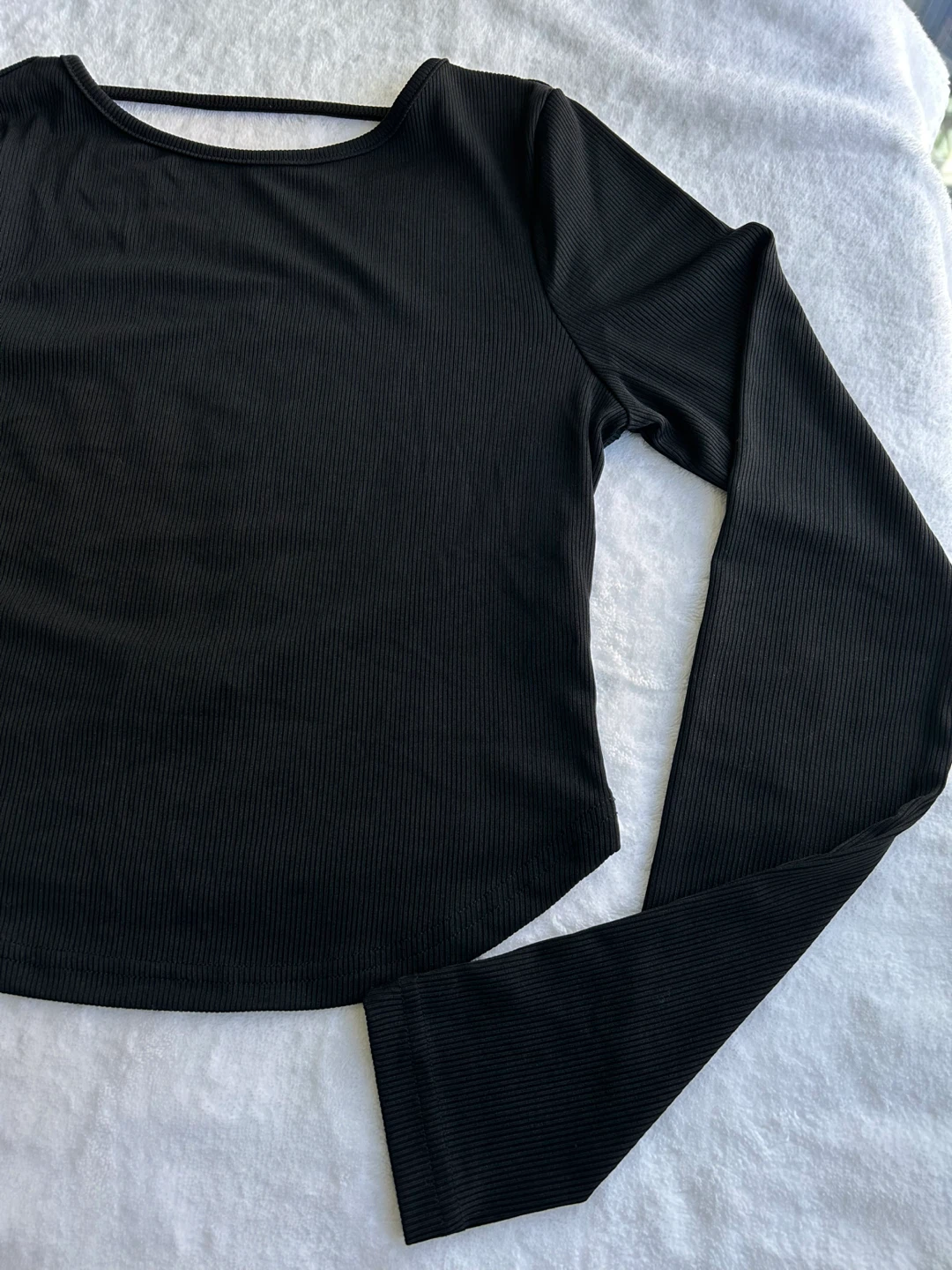 Princess Polly Black Long Sleeve Top - photo 4