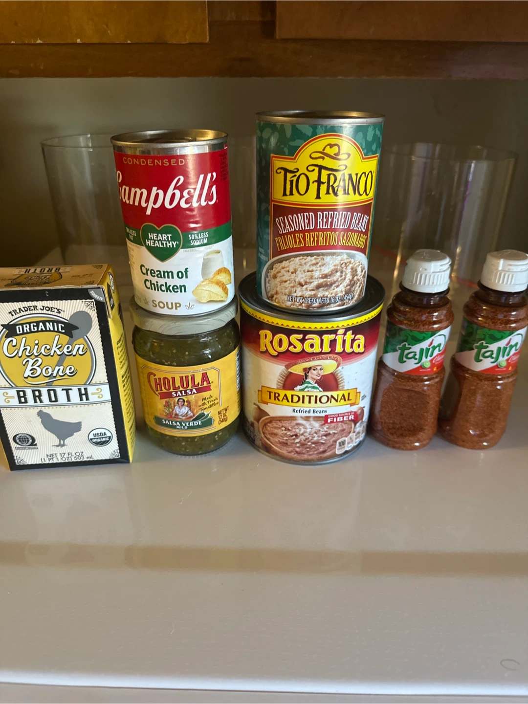 Assorted Pantry Staples and Seasonings