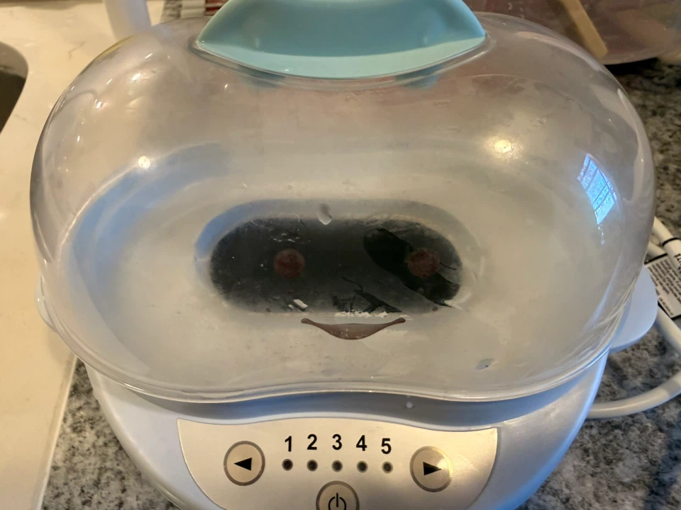 Electric veggie/meat/fish//egg steamer - photo 4