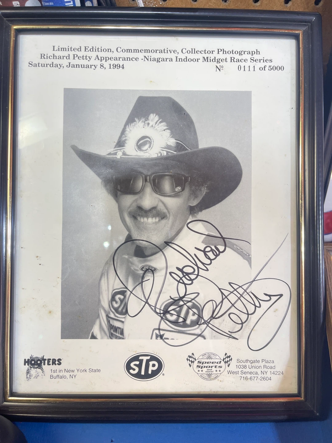 Richard petty photos signed