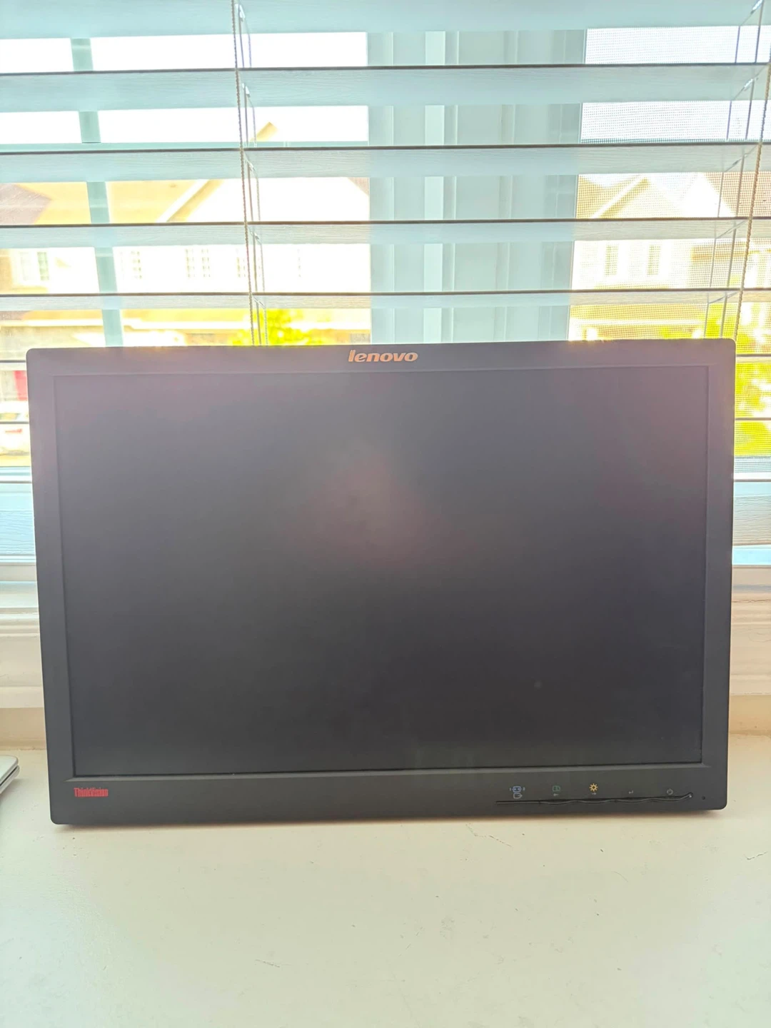 Samsung and Lenovo Computer Monitors - photo 2