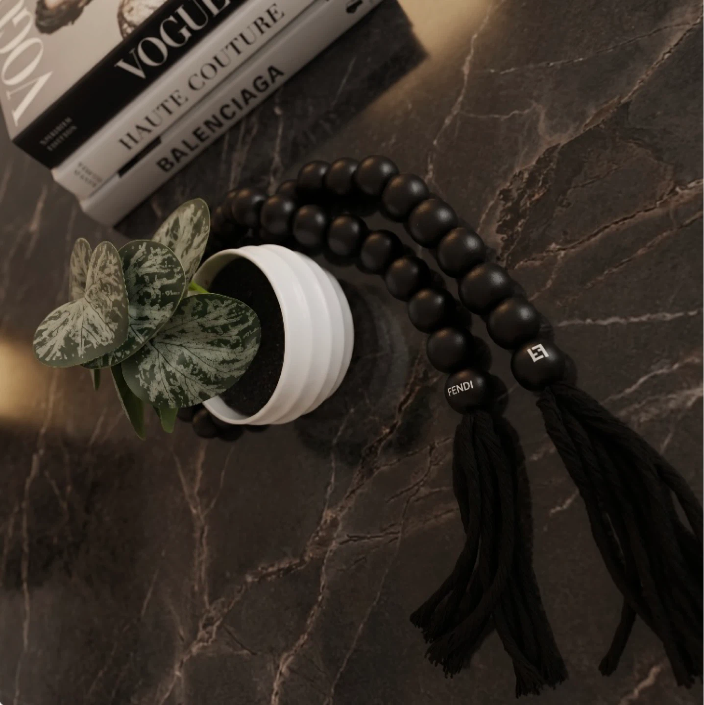Fendi Decorative Wooden Beads - photo 3