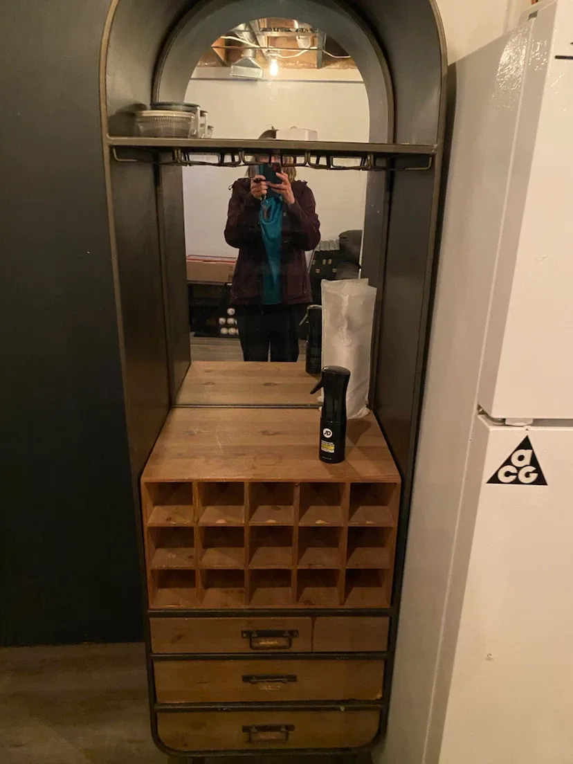 Industrial Style Wine Bar and Storage Unit - photo 5