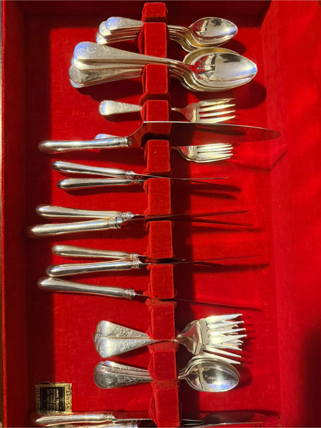 Vintage Silver Plated Cutlery Set - photo 3