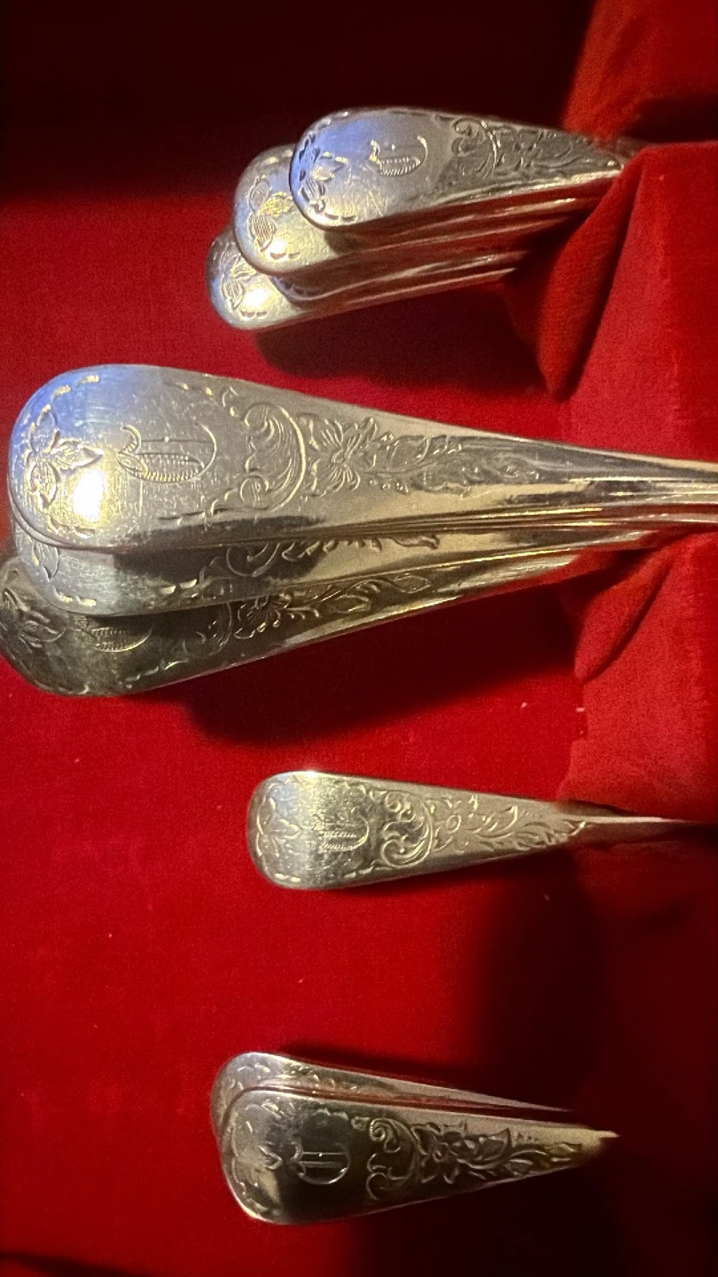 Vintage Silver Plated Cutlery Set - photo 4