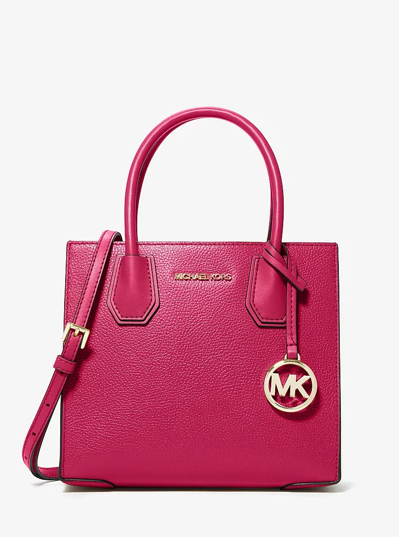 New Michael Kors Mercer Medium Pink Crossbody