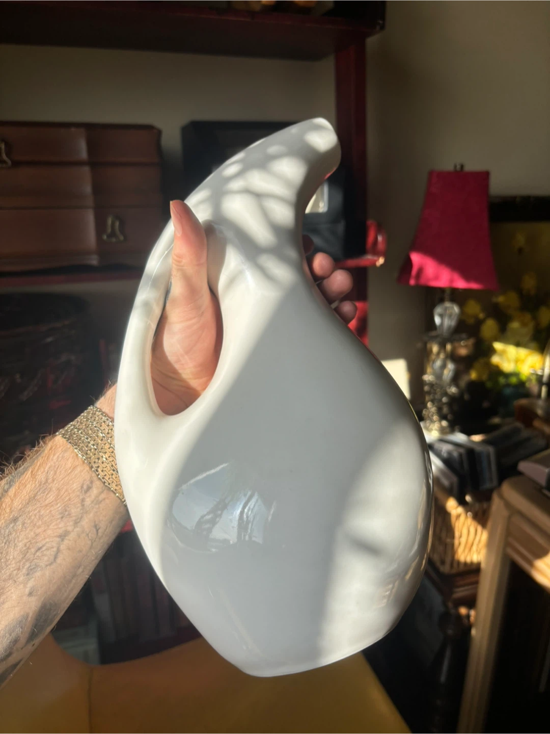 Modern Abstract Ceramic Pitcher - photo 5