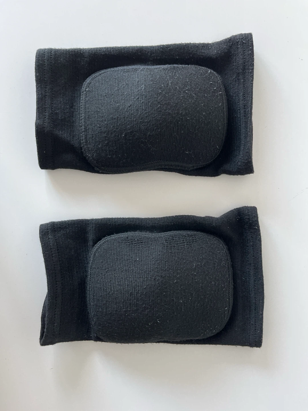 Pair of black knee pads