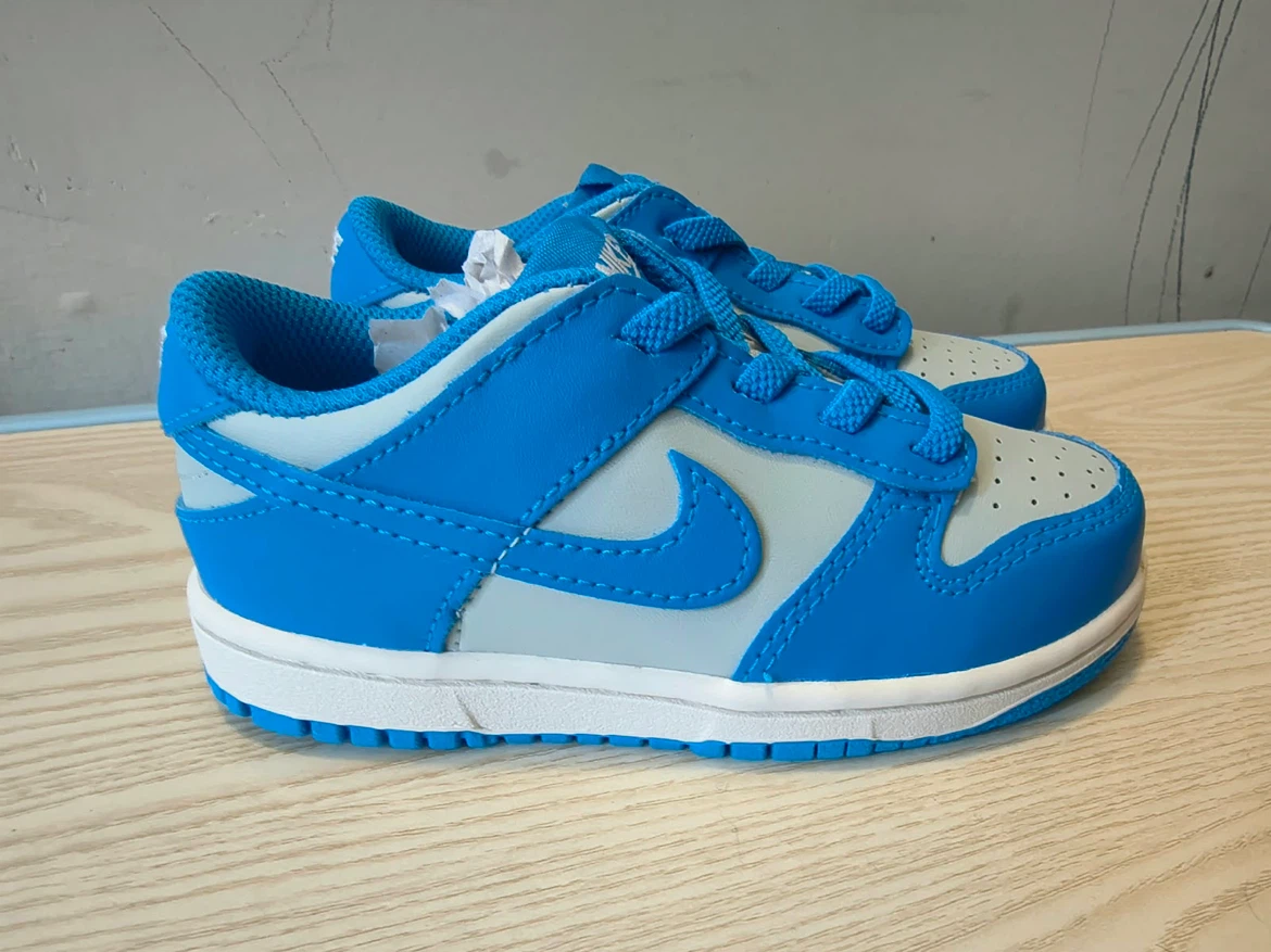 Nike Blue and Grey Kids Shoes - photo 2