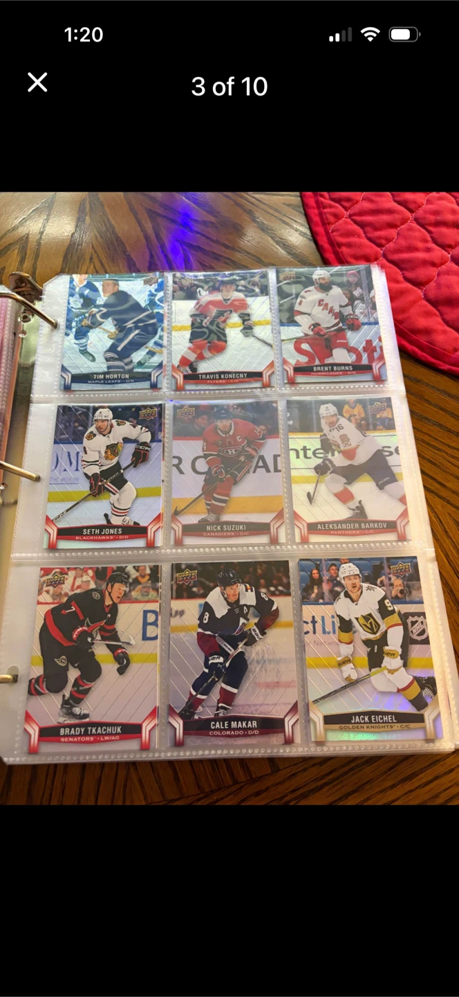 Tim Hortons 2023-2024 Upper Deck Hockey Card Collection - photo 2