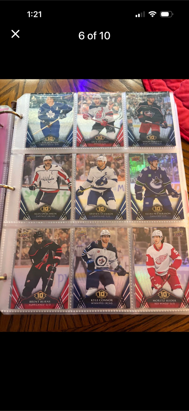 Tim Hortons 2023-2024 Upper Deck Hockey Card Collection - photo 4